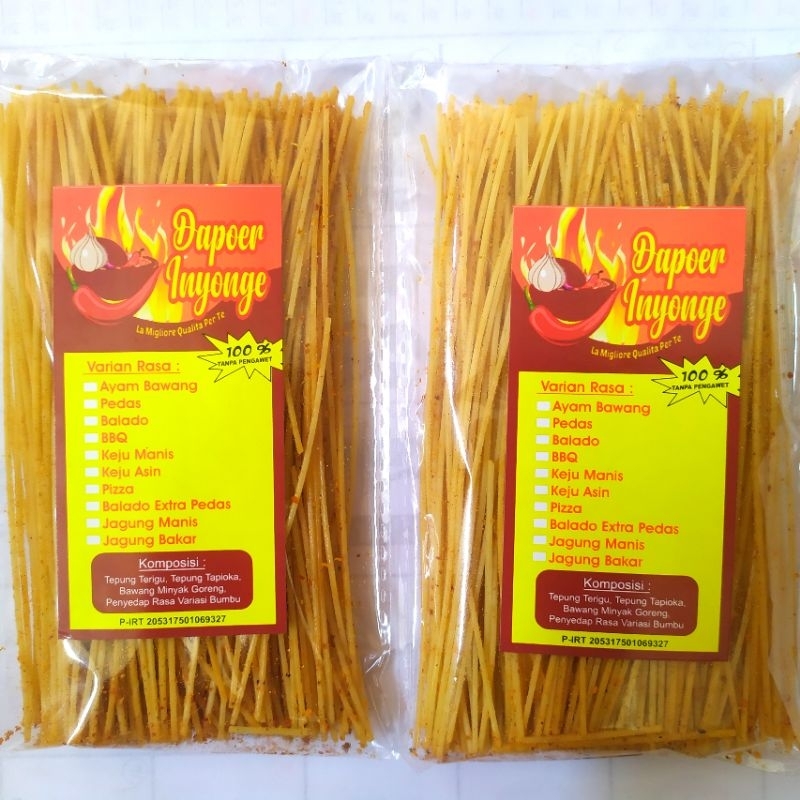 MIE LIDI KEMASAN 70gr MURAH, ENAK ANTI KERAS