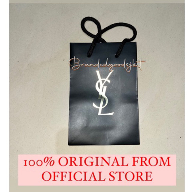 

PAPER BAG YSL 100% ORIGINAL FROM STORE