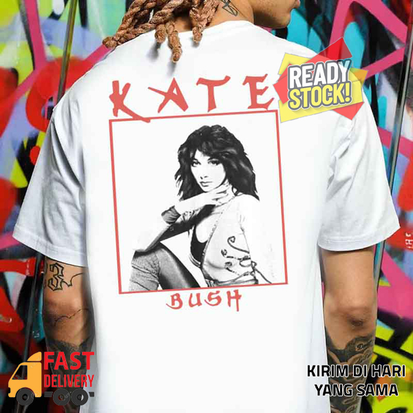 Kate Bush Tshirt Casual 100% Cotton