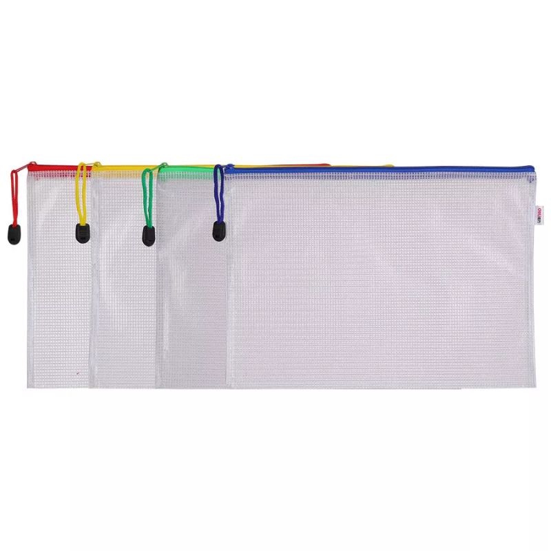 

[12 PCS] MAP PLASTIK ZIPPER A4 SEJATI