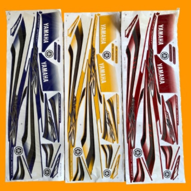 STRIPING 125Z - stiker body 125z - sticker 125z - lis body 125z