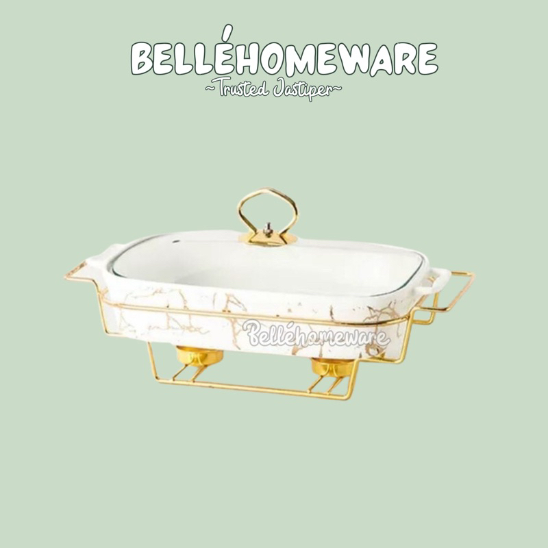 CANADA SERVING PLATE FOOD WARMER MARBLE INFORMA TEMPAT PRASMANAN TEMPAT SAJI PIRING SAJI CASSEROLE W