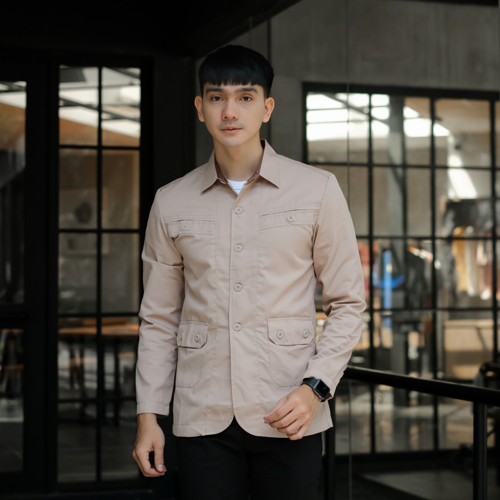 Terbaru Kemeja Jas Pria Remaja Model Kekinian // Jas Formal Pria // Jas Kantoran Pria Keren // Kemja