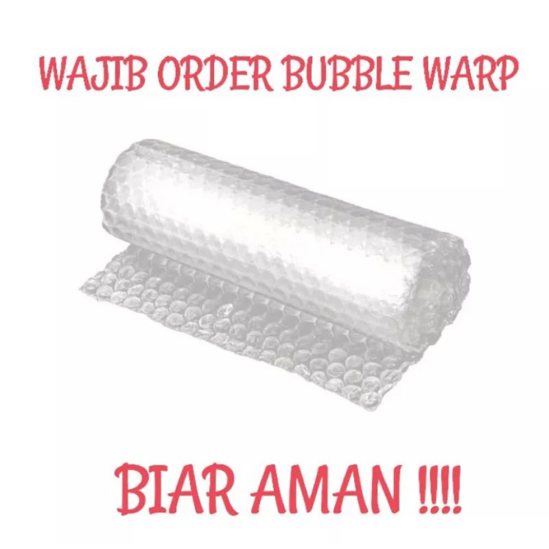 

Bubble wrap biar aman