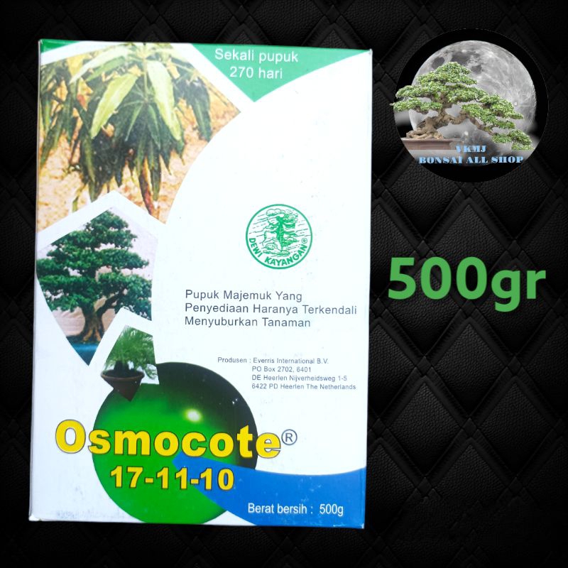 Pupuk dekastar osmocote 17-11-10 500gr