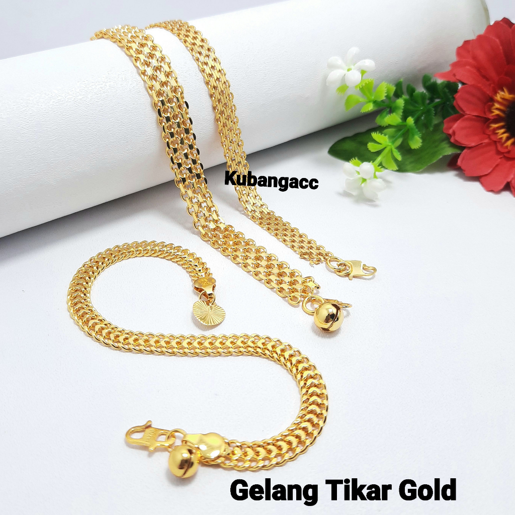 Gelang Xuping Lapis Emas Model Tikar Gelang Xuping Wanita Gelang Xuping Dewasa Gelang Xuping Terbaru