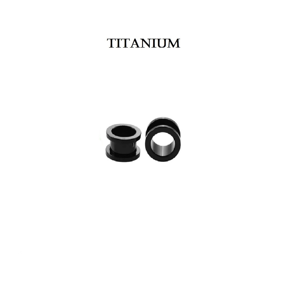 persing telinga/piercing plug besi/persing titanium/expander telinga