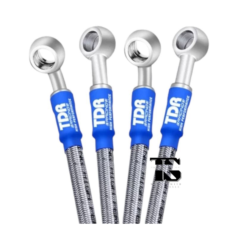 Selang Rem Aerox ABS Silver Selang Rem Yamaha Aerox NVX ABS Original TDR Aerox ABS