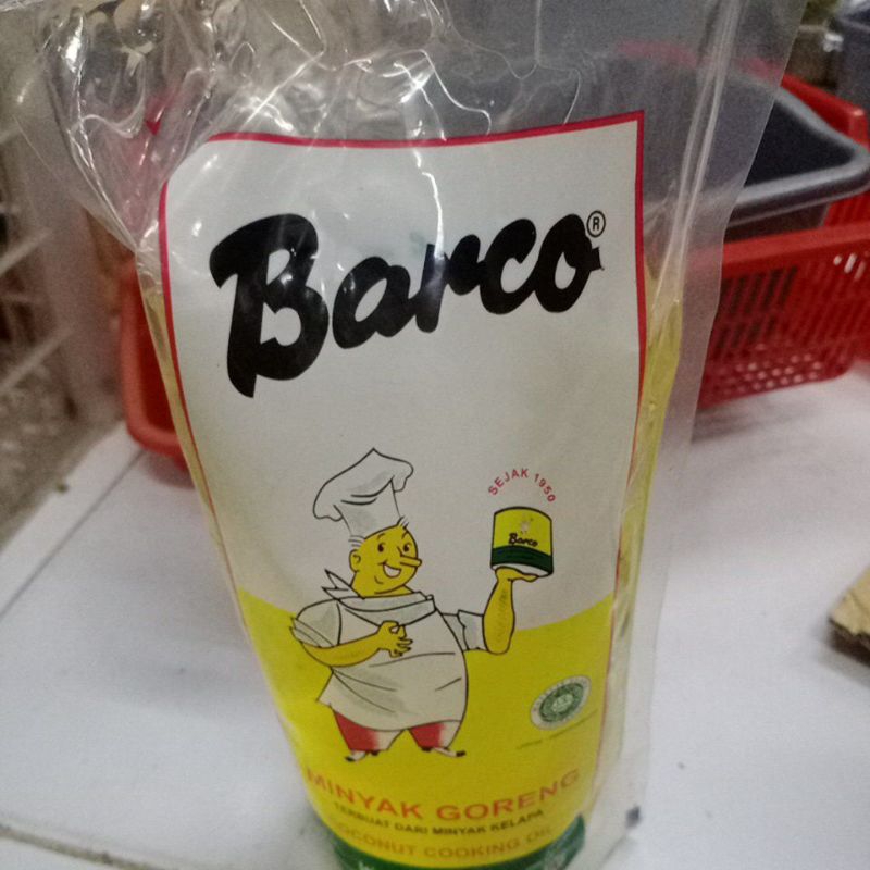 

Minyak goreng barco/minyak barco/barco 1 liter