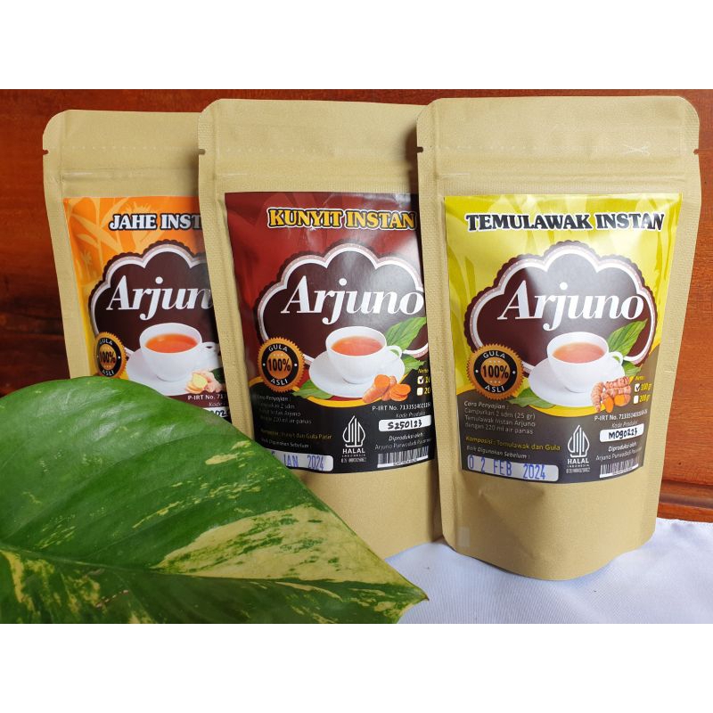 

Paket 1 Jahe-Kunyit-Temulawak Instan | Minuman Bubuk/Serbuk | Minuman rempah tradisional | Jamu | Wedang Rempah