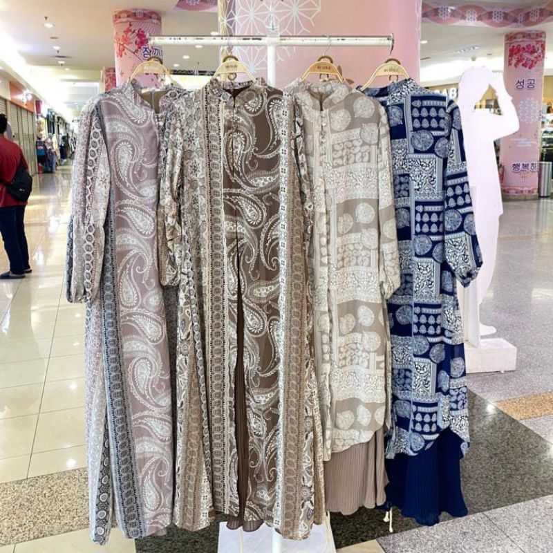 Gamis Dress Hijab Korean Style Branded MY STYLE