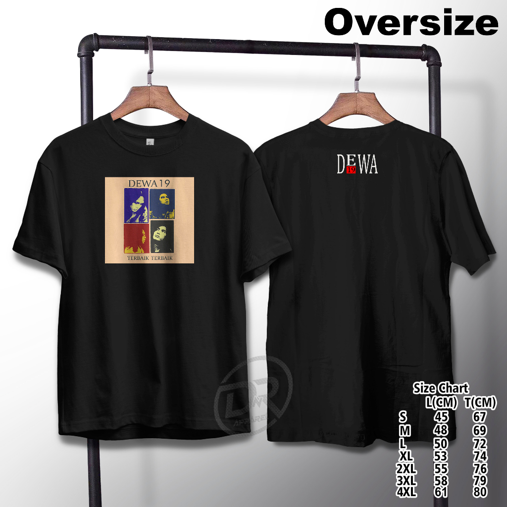 TSHIRT KAOS DEWA 19 30TH ANNIVERSARY / KAOS 30 TAHUN DEWA 19 / KAOS DEWA 19 ALBUM TERBAIK-TERBAIK / 