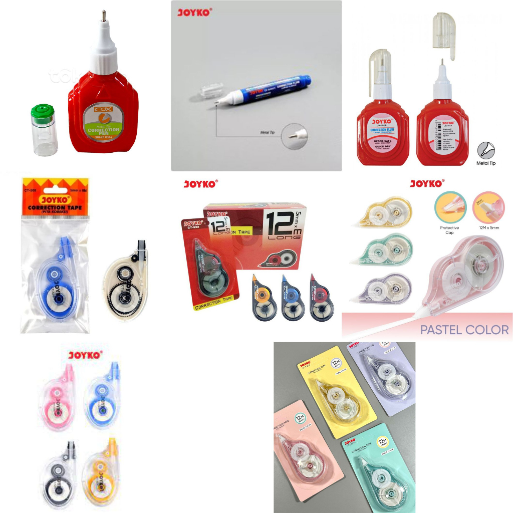 

TIPE-X PENSIL/TIPE-X ROLL/TIPE-X CAIR