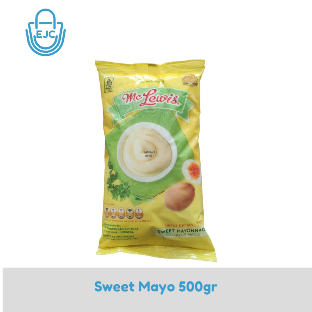 

MC LEWIS SWEET MAYONNAISE 500GR / SWEET MAYO MANIS 500GR / SAOS MAYO