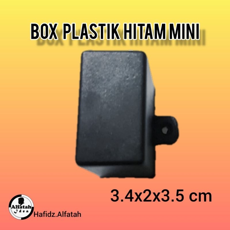 Box Plastik Hitam Mini