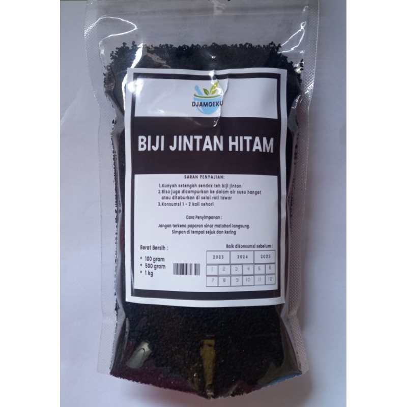 

Herbal jintan hitam 500gr asli murni / Biji jintan hitam / Habatussauda