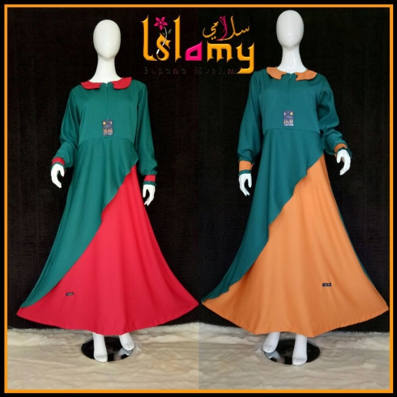 Gamis Original Islamy Busana Muslim / Gamis Balotelli Premium / Gamis Premium / Gamis Jahitan Butik 