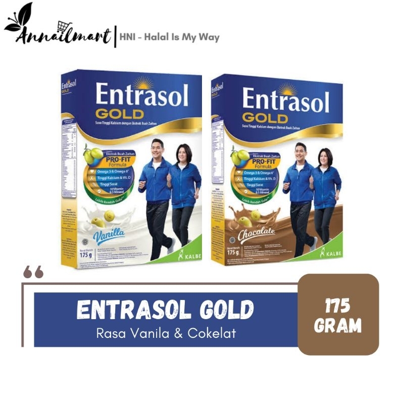 

ENTRASOL GOLD VANILA DAN COKELAT SUSU TINGGI KALSIUM 170g AnnailMart