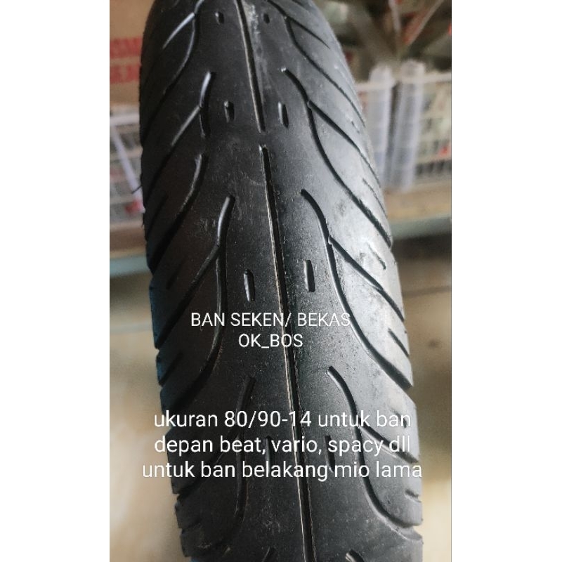 BAN LUAR BEKAS UKURAN 80/90-14