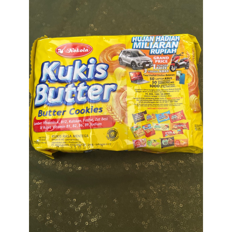 

Kokola butter kukis