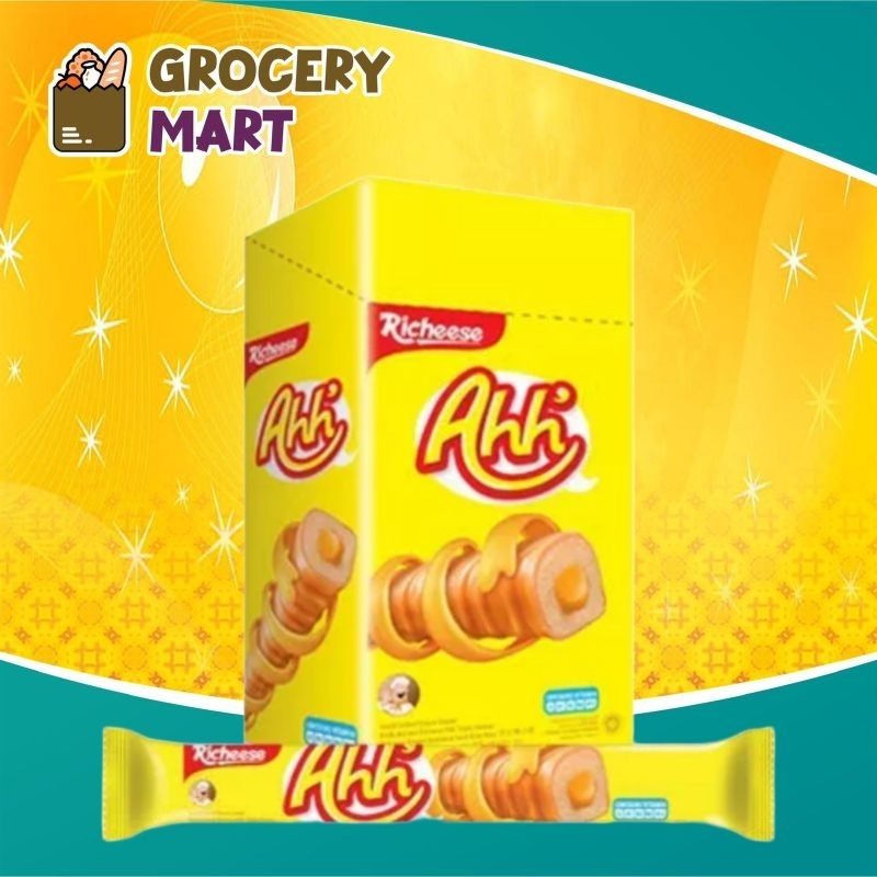 

Richeese Nabati Ahh Rasa Keju 9gr Isi 10 PCS -1 BOX