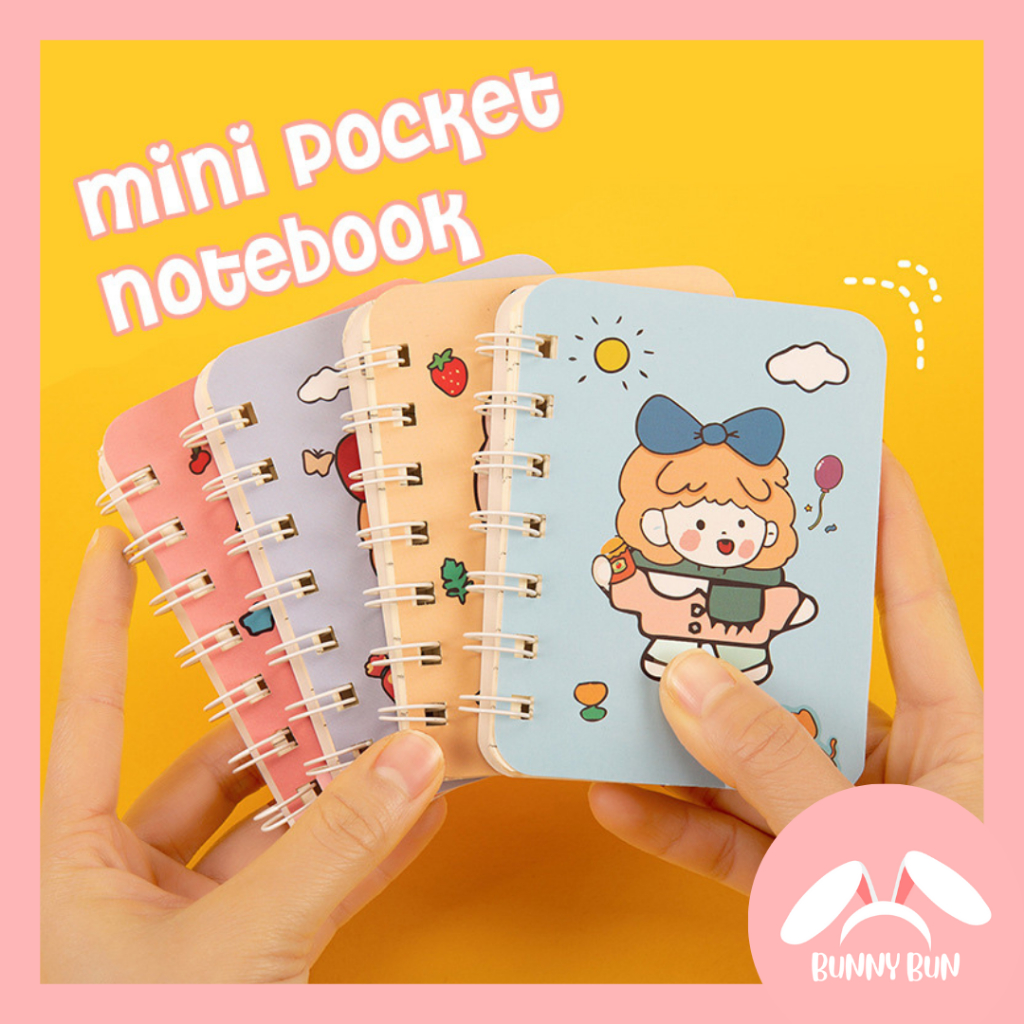 

Notebook Mini Character A7 Diary Book Stationery