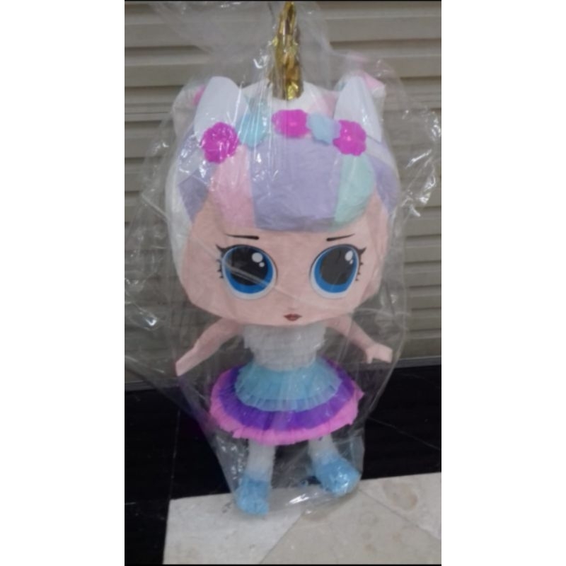 

Pinata lol tanduk unicorn custom/pinata custom ready/Pinata ulangtahun