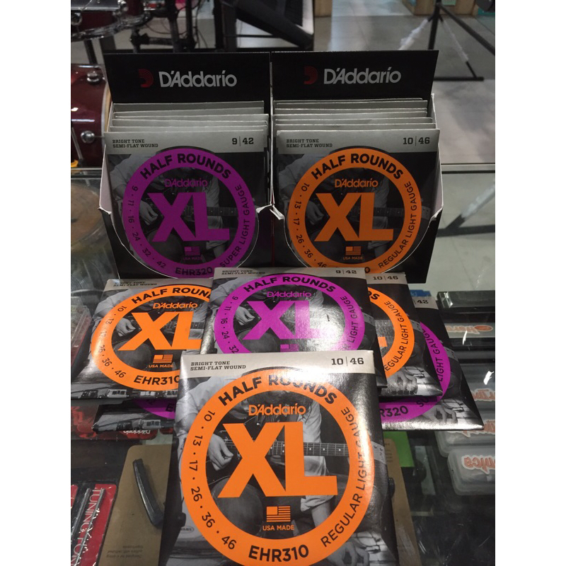 senar gitar daddario original real senar gitar elektrik original daddario daddario EHR 320 original