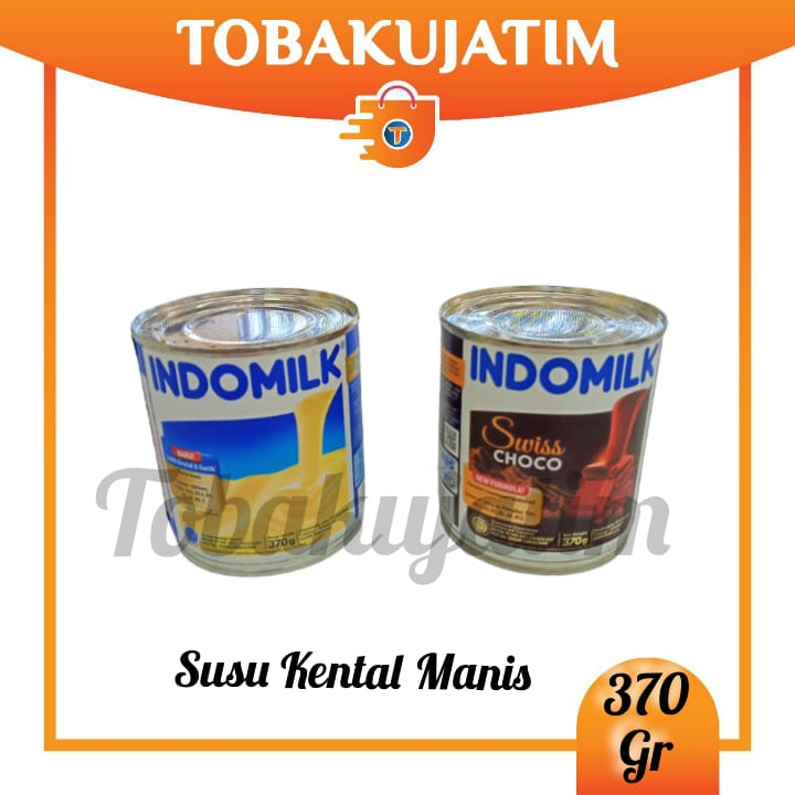 

INDOMILK KALENG PUTIH 370ml susu kental manis skm