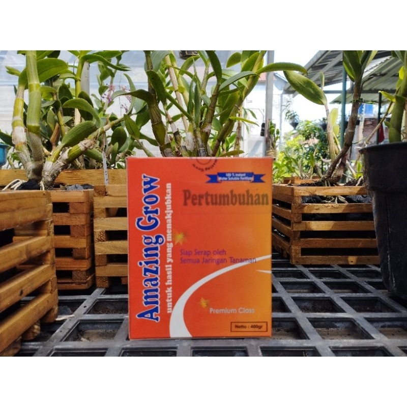pupuk daun amazing grow 400 gr
