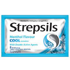 

Strepsils mentol flavour cool 20.8gr