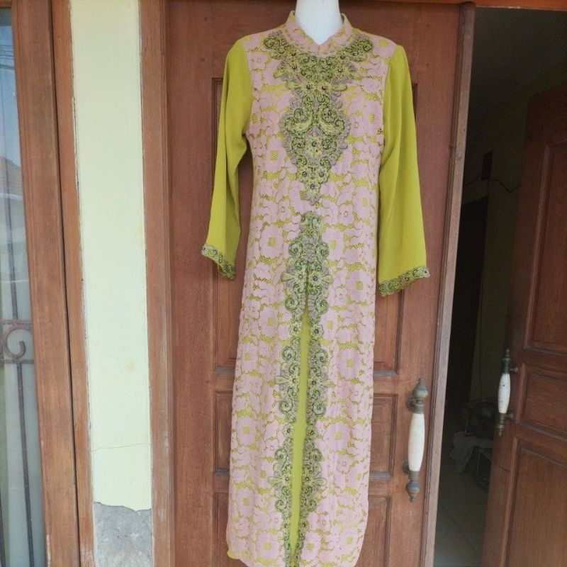 gamis ceruty bordir