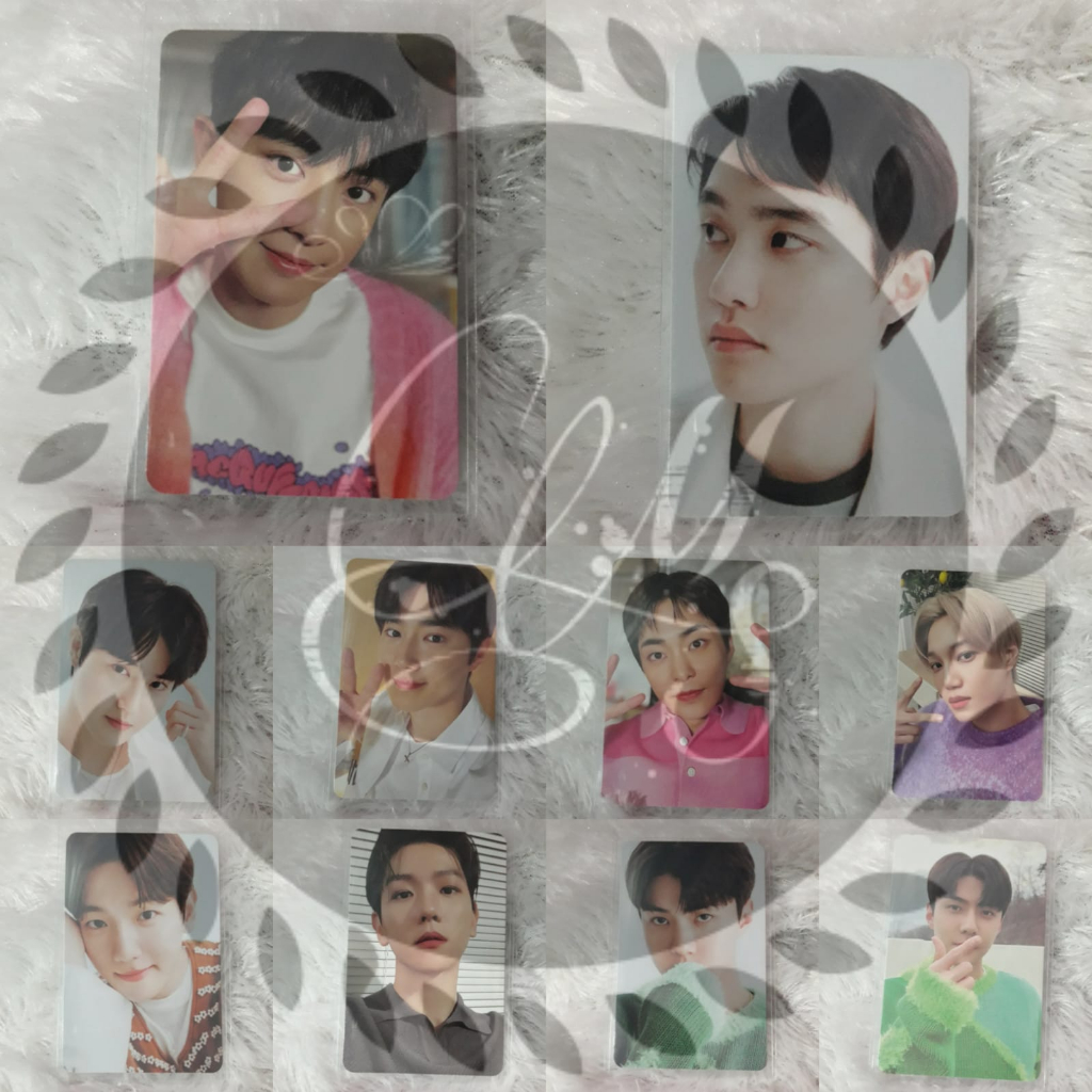 [READY] FORTUNE SCRATCH EXO CLOCK MD FANMEETING 11TH ANNIVERSARY / PHOTOCARD / XIUMIN / SUHO / BAEKH
