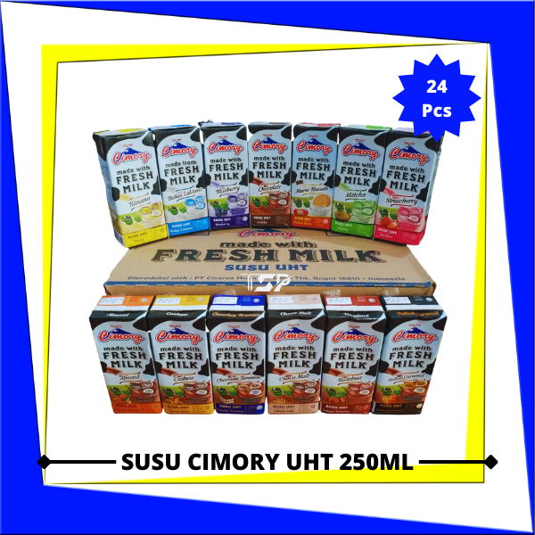 

Susu Cimory UHT Varian Rasa 250ml x 24 pcs (1 Karton)