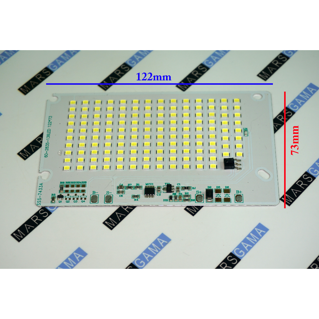 Led SMD 2835 lampu Panel Surya Emegency lamp solar with pcb aluminium