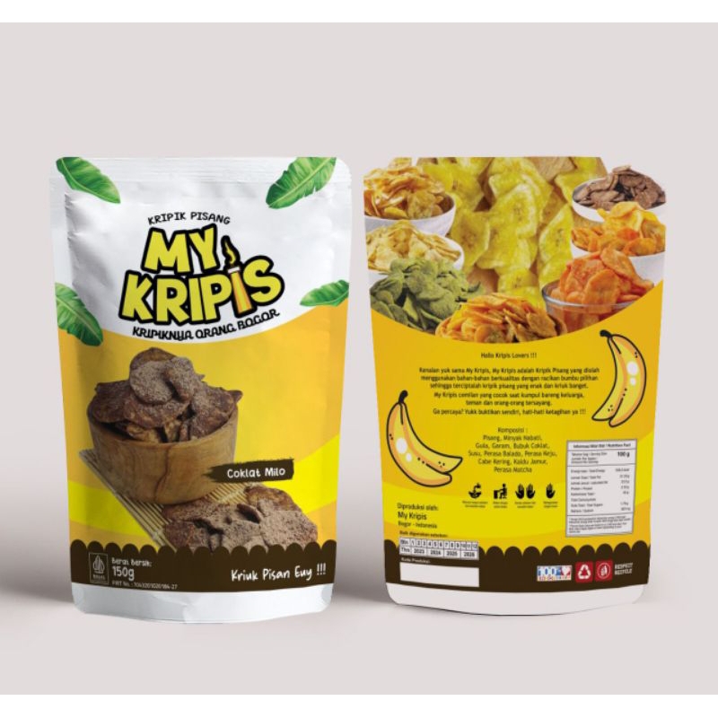 

Kripik Pisang Coklat Milo