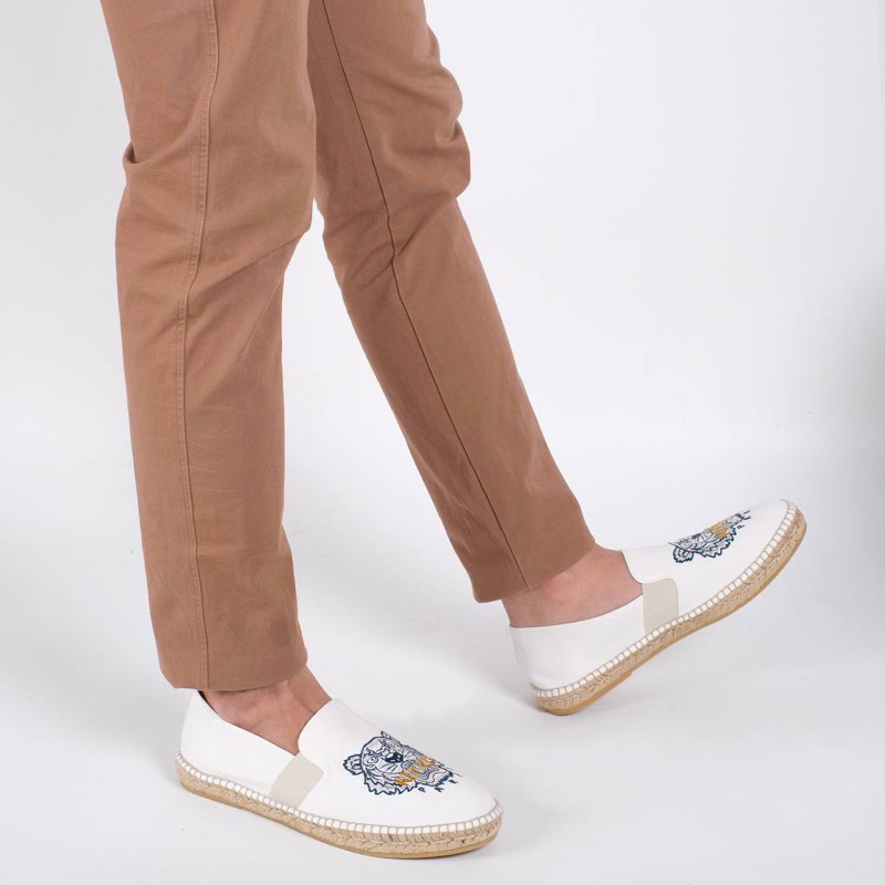 Original Kenzo Tiger Canvas Elasticated Espadrilles