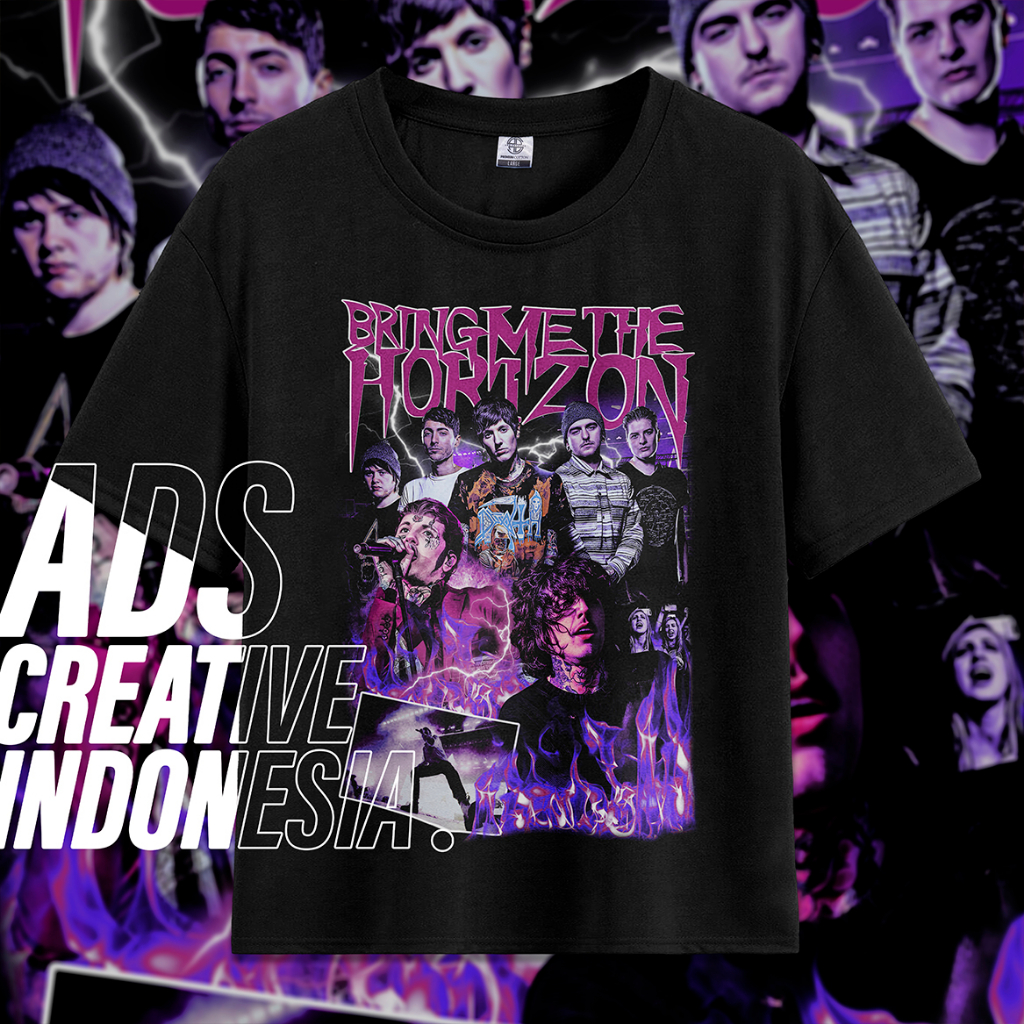 Kaos BMTH l Bring Me the Horizon Bootleg Vintage Tshirt l Kaos Bootleg l Kaos Vintage l SPK41