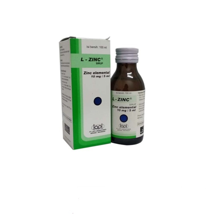 L-Zinc Sirup100 Ml - L Zinc - Vitamin Zinc Ana - Obat Diare Anak