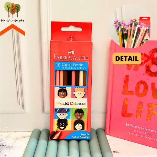 

Pensil Warna Faber Castell World 10 pcs Alat Mewarnai Kreasi Kreativitas Anak Stationery For School Kantor Sekolah Ready Grosir Kado Ulang Tahun READY COD