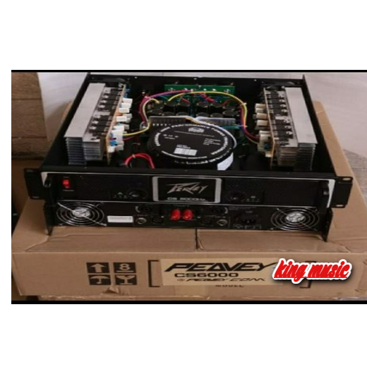 POWER AMPLIFIER PEAVEY CS 6000/CS6000