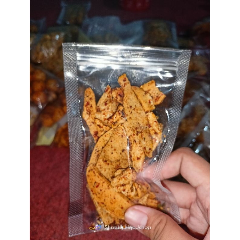 

Basreng bumbu cikruh kemasan pouch