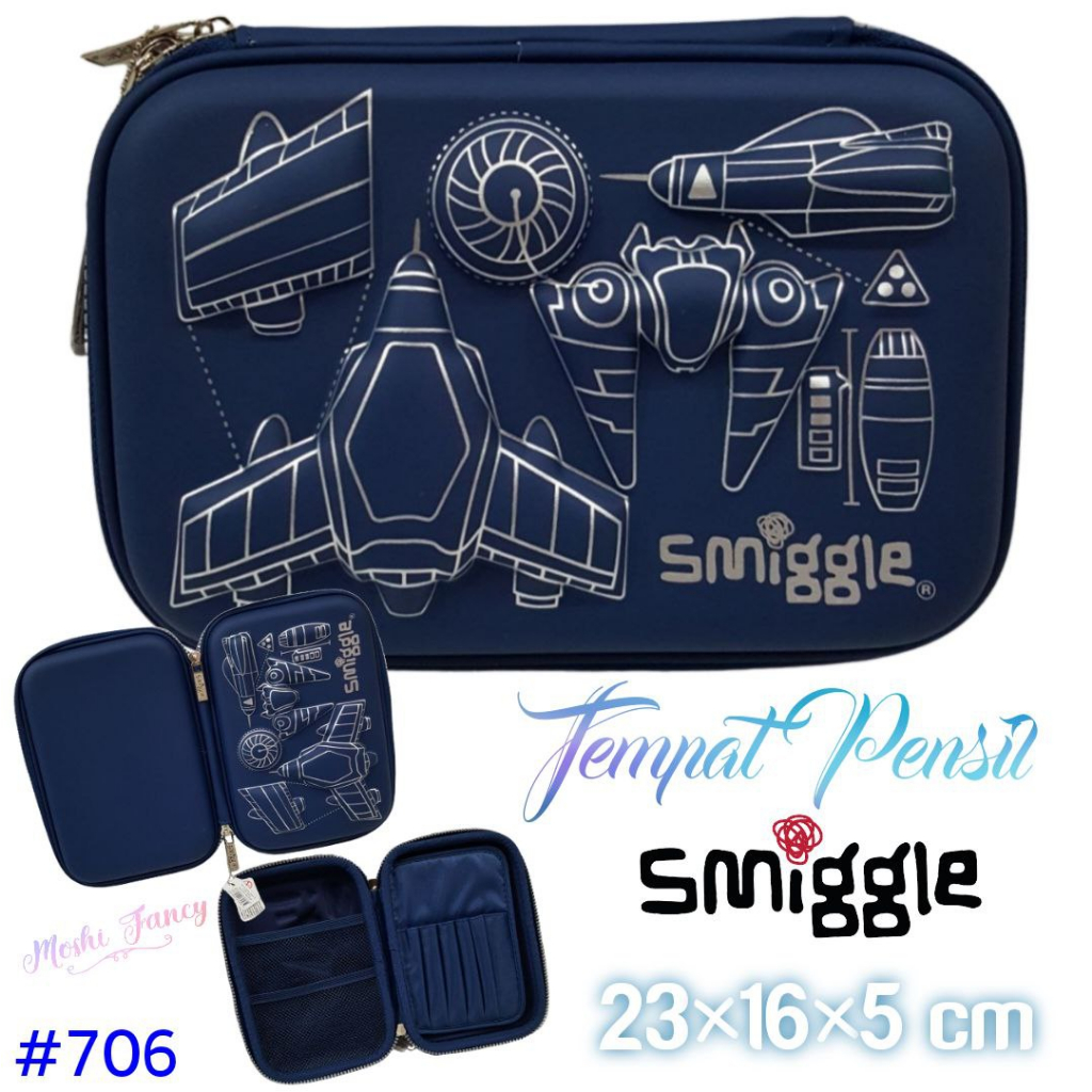 

Tempat Pensil Smiggle Pesawat / Tempat Alat Tulis Anak Laki-Laki / Stationary Smiggle Boy