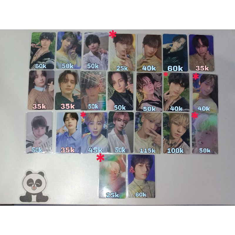 TXT PC Soobin Hueningkai Beomgyu Photocard official