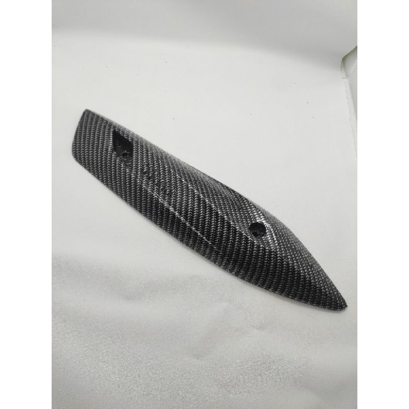 Cover Knalpot karbon Mio J. Tutup Knalpot yamaha Mio J, fino 115, Mio Gt 115. Soul Gt 115.