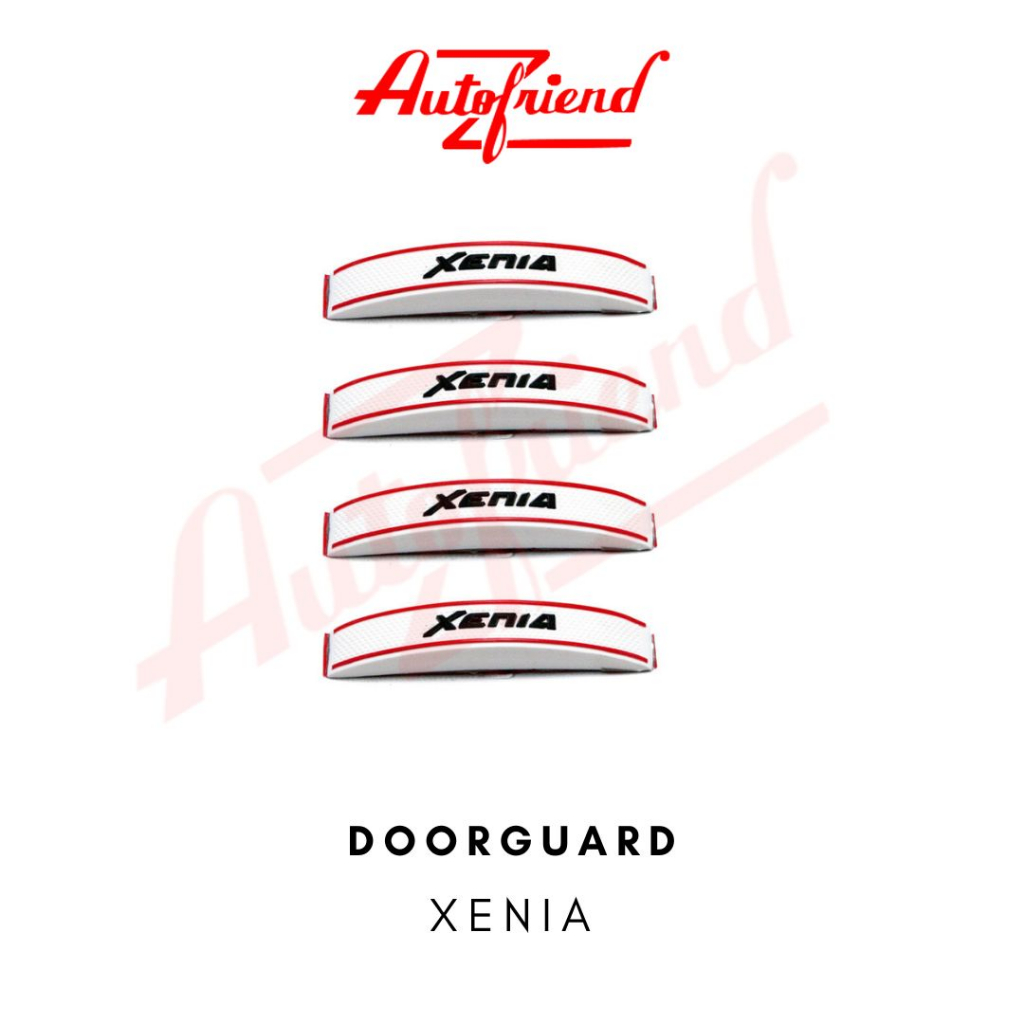 doorguard xenia pelindung pintu mobil xenia 4 PCS hitam putih aksesoris mobil xenia