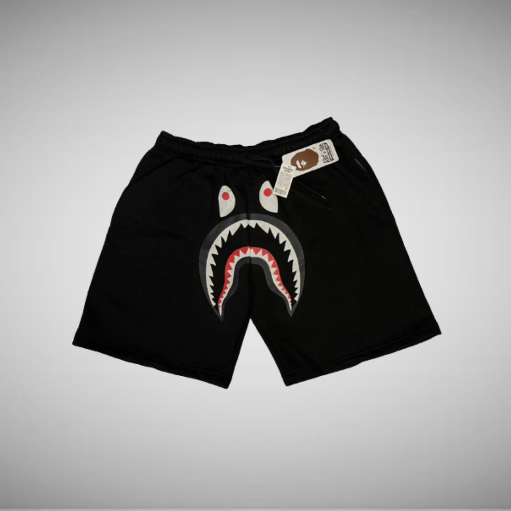 BOARD SHORT PANTS CELANA BAPE SHARK PRIA BOARDSHORT SURFING / CELANA BOXER BAPE