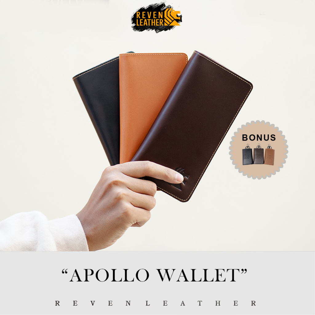 Dompet Pria Dompet Kulit Asli Dompet Pria Panjang Reven Apollo