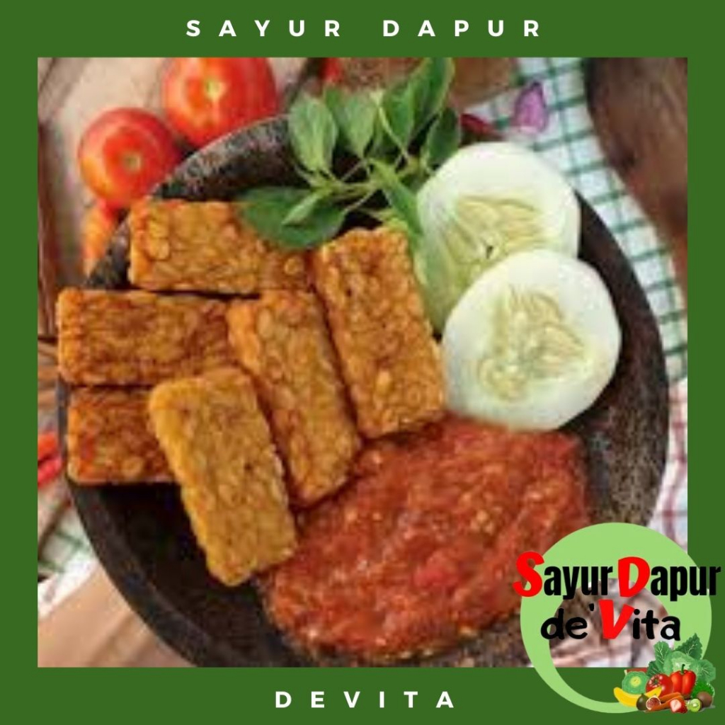 

Lalapan Tempe Goreng Siap Makan
