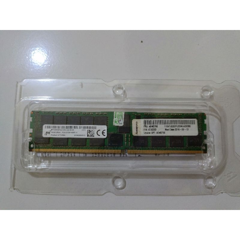 RAM SERVER LENOVO 16GB 2RX4 PC4 2133P